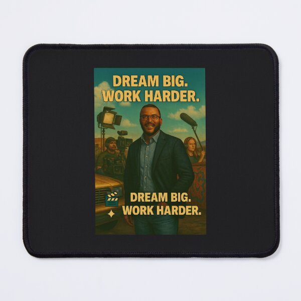 Item preview, "Dream Big. Work Harder — Tyler Perry Vision" designed and sold by AquaWCreations.