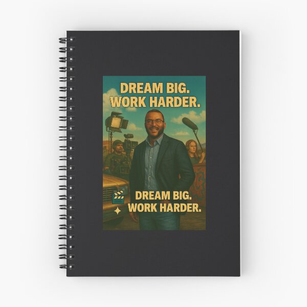 Item preview, "Dream Big. Work Harder — Tyler Perry Vision" designed and sold by AquaWCreations.