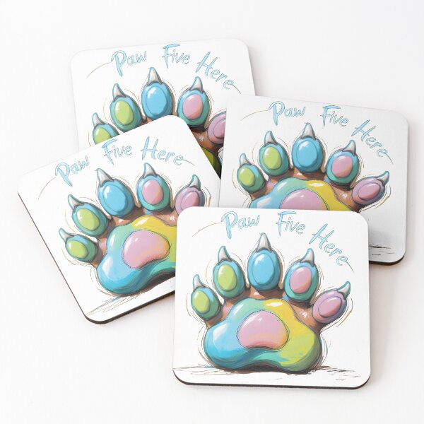 Item preview, High five or paw five designed and sold by ArtofDday.