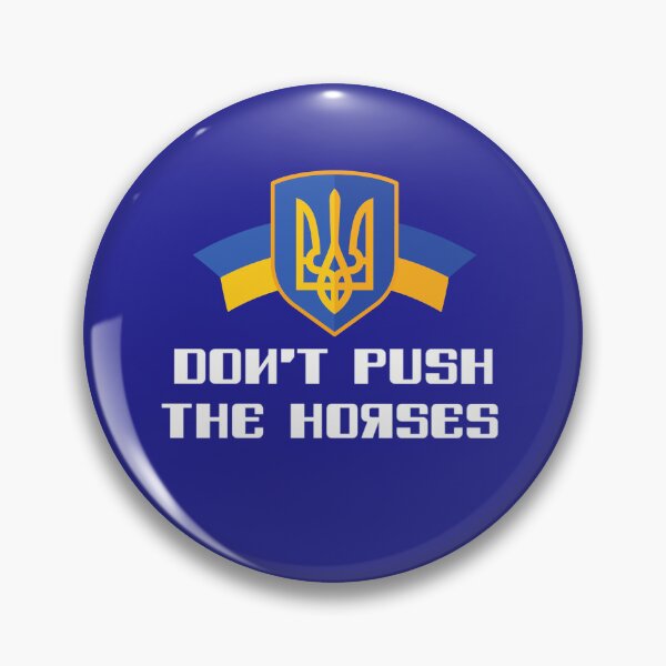 Item preview, Don't Push The Horses designed and sold by Flirt-Teez.