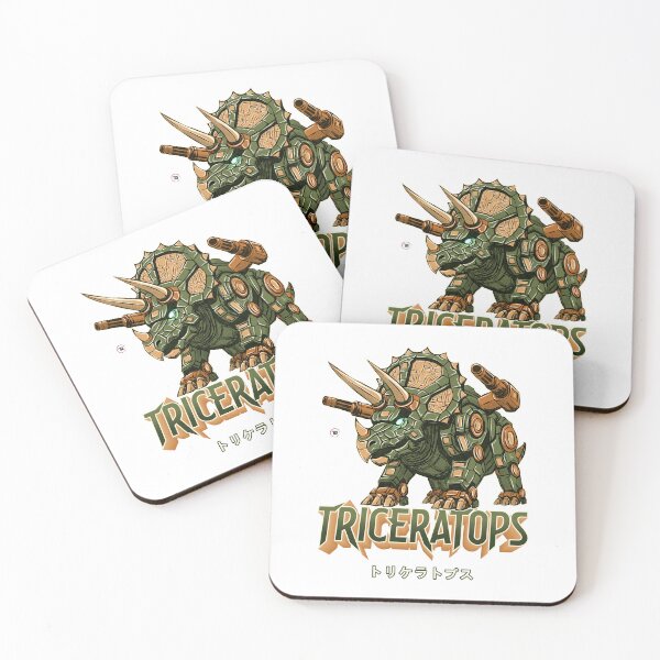 Item preview, Mecha Triceratops - White designed and sold by ThorReyes.