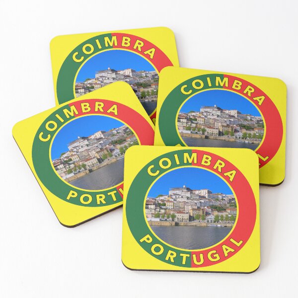 Artikelvorschau, Coimbra, Portugal Rundes Emblem entworfen und verkauft von travelwitheric.