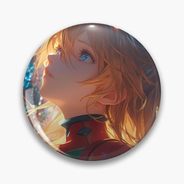 Item preview, Neon Radiant Asuka Langley Soryu Evangelion Anime Wisteria Glow designed and sold by juniorcastros.