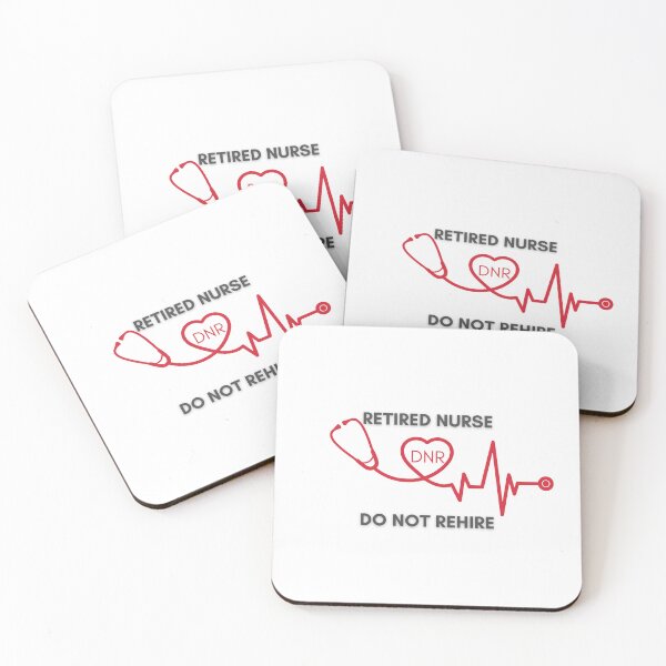 Item preview, Retired Nurse: DNR – Do Not Rehire | Funny Nurse Retirement Shirt designed and sold by GuidedFaithCo.