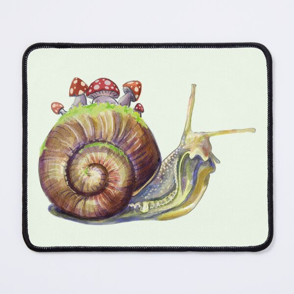 Item preview, Takeaway at a snails pace designed and sold by Whimsy Pose Illustrations.