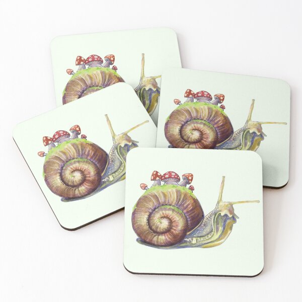 Item preview, Takeaway at a snails pace designed and sold by Whimsy Pose Illustrations.