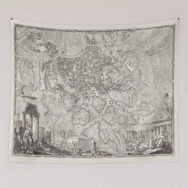 Item preview, Historical Map of Rome, 18th Century  designed and sold by OneWorldLove.