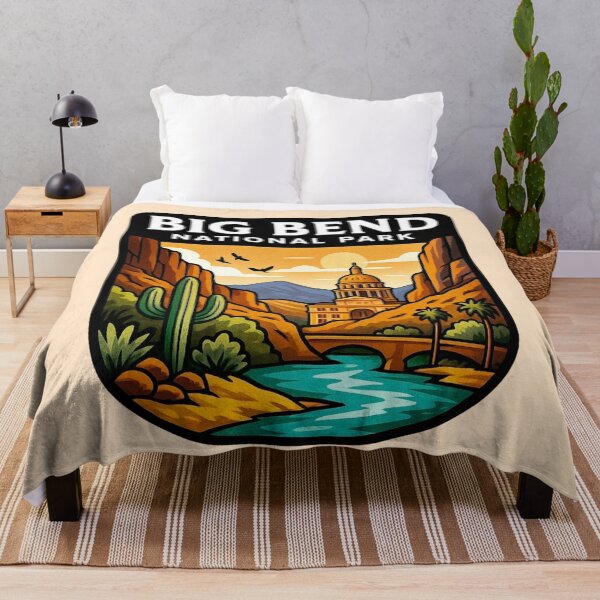 Item preview, Big Bend National Park - Desert Canyons & Sunset Vista designed and sold by Myra365Art.