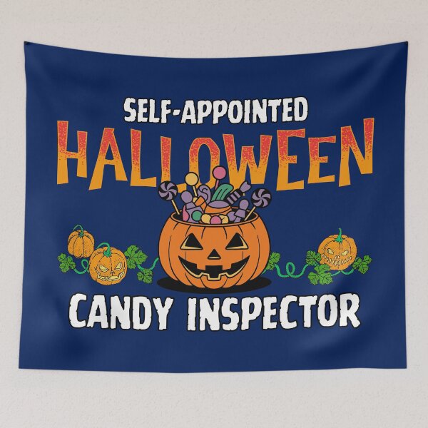 Item preview, Halloween Funny Candy Pumpkin Inspector Frit-Tees designed and sold by Shean Fritts.