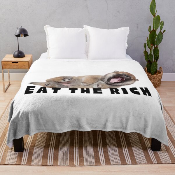 Item preview, Eat the Rich – Revolutionary Puppy Edition designed and sold by Ren's Red.