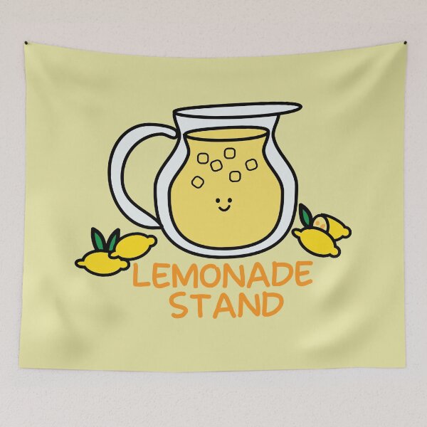 Item preview, Lemonade stand doodle designed and sold by fluffyfamcraft.