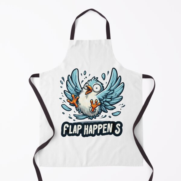 Item preview, Flap Happens Funny Bird Shirt designed and sold by Care-and-Share.
