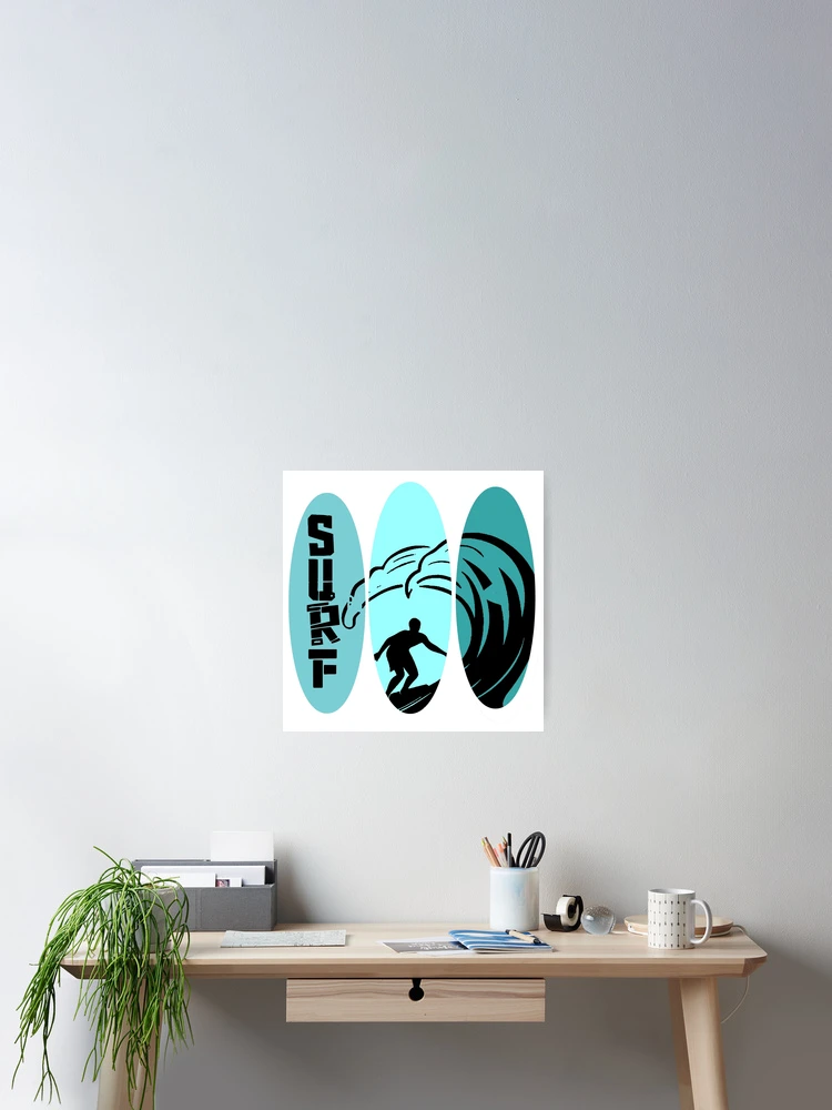 Thumbnail 2 of 3, Poster, SURF designed and sold by RJRDesignStore1.