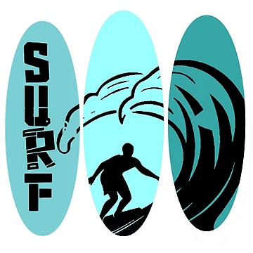 Artwork thumbnail, SURF by RJRDesignStore1