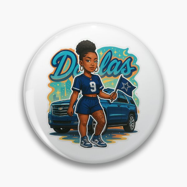 Item preview, Dallas Cowboys Fan Girl Urban Style Edition designed and sold by CoachEkong.
