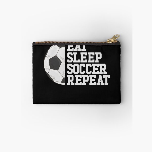 Item preview, Eat Sleep Soccer Repeat Soccer Player Girls Boys Soccer Gear designed and sold by DynamicDesign.