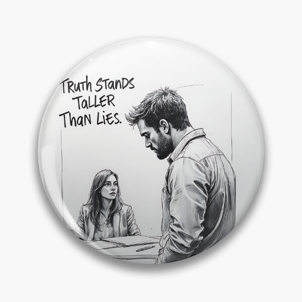 Item preview, Truth Stands Taller Than Lies; Courage in Honesty designed and sold by Creative-RE.