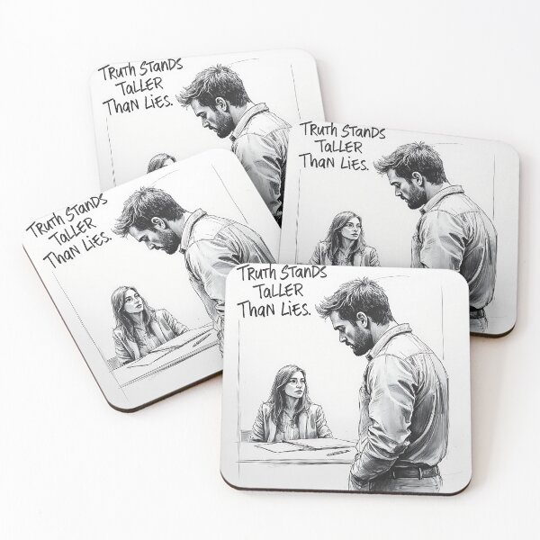 Item preview, Truth Stands Taller Than Lies; Courage in Honesty designed and sold by Creative-RE.
