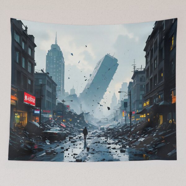 Item preview, Earthquake Destruction designed and sold by PictureNZ.