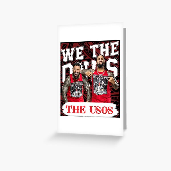 Item preview, The Usos – Arte de fan de la lucha libre designed and sold by SpunkEdge.