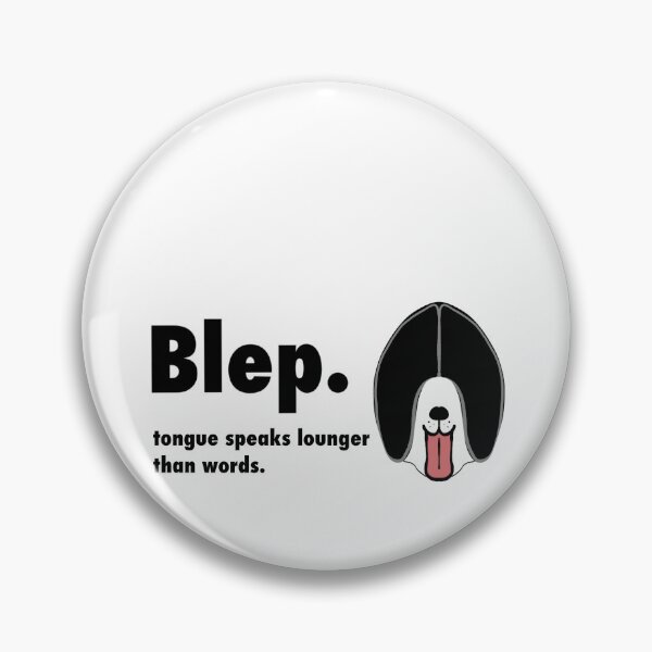 Item preview, Minimalist drawing of a dog's face sticking out its tongue with text designed and sold by nongsao4.