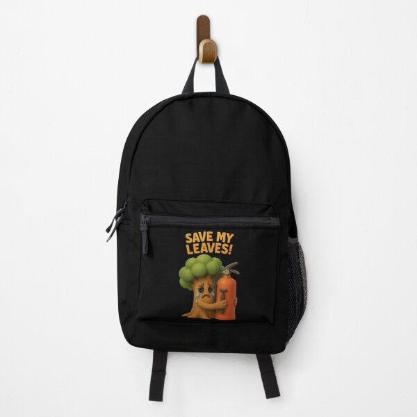 Item preview, Crying Tree Hugging a Fire Extinguisher - Save My Leaves designed and sold by Moons Studio.