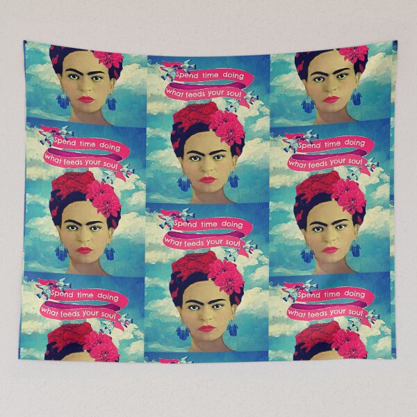 Item preview, Frida Kahlo Spend Time Doing What Feeds Your Soul designed and sold by FridaArtGallery.
