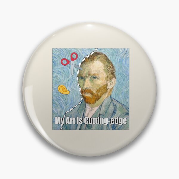 Item preview, Van Gogh Is Cutting Edge designed and sold by riceriddle.