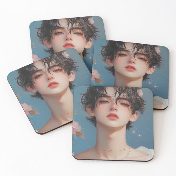 Item preview, Dreamy Star Prince — Soft Fantasy Boy Portrait designed and sold by RottenBuns.