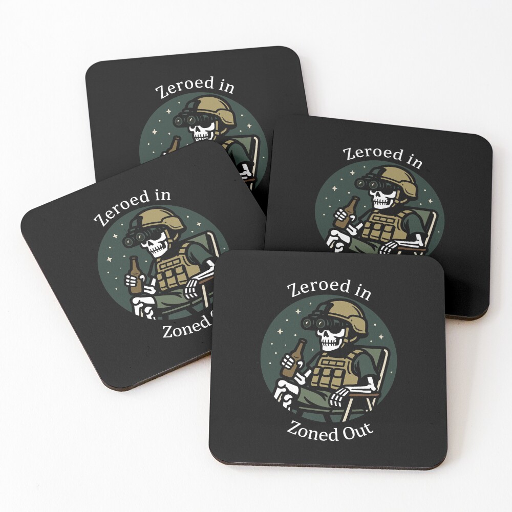 Item preview, Coasters (Set of 4) designed and sold by SlopFlop.