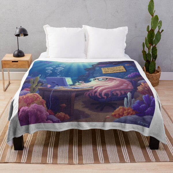 Item preview, My Backup Plan Is to Become a Sea Cucumber – Existential Humor designed and sold by TooStylishToFunction.