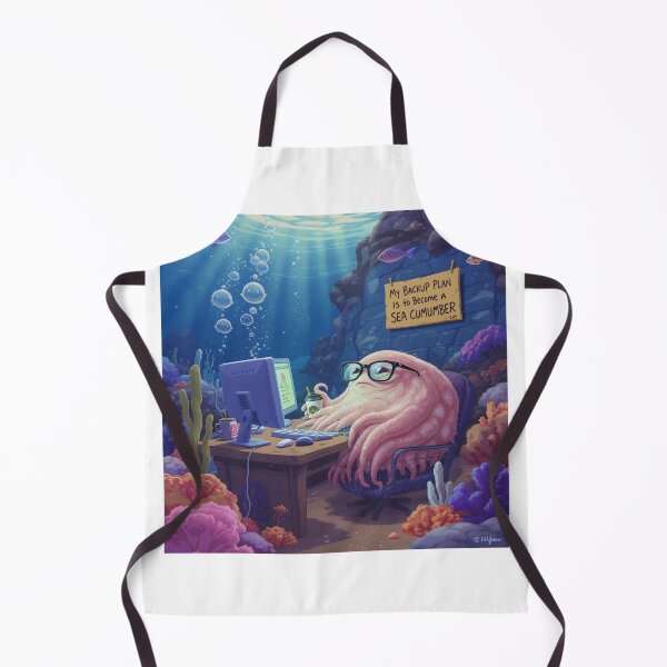 Item preview, My Backup Plan Is to Become a Sea Cucumber – Existential Humor designed and sold by TooStylishToFunction.