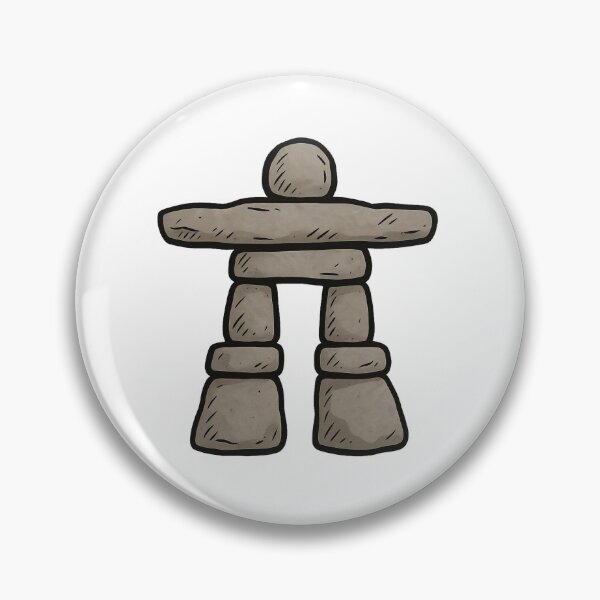 Item preview, Inukshuk sticker designed and sold by zkerzner.