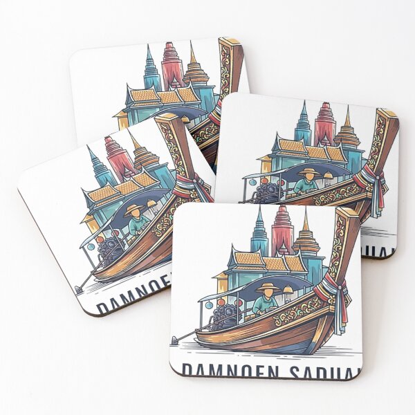 Item preview, BANGKOK FLOATING MARKET designed and sold by likbatonboot.