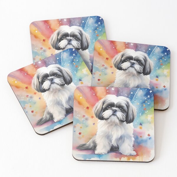 Item preview, Shih Tzu Rainbow of Colors designed and sold by Wags & Tails.