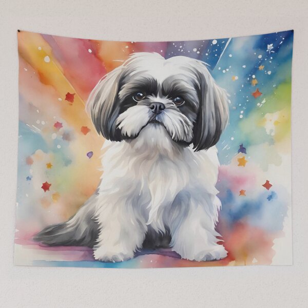 Item preview, Shih Tzu Rainbow of Colors designed and sold by Wags & Tails.