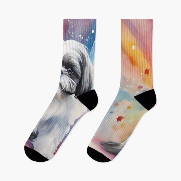 Item preview, Shih Tzu Rainbow of Colors designed and sold by Wags & Tails.