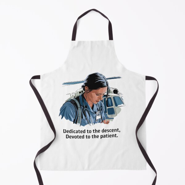 Item preview, Dedicated to the Descent Devoted to the Patient – Flight Nurse designed and sold by CuteDesignables.