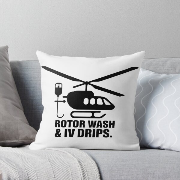 Item preview, Rotor Wash and IV Drips – Funny Flight Nurse Helicopter  designed and sold by CuteDesignables.