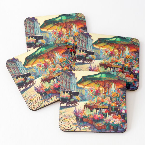 Item preview, Bouquet Boulevard – A Floral Fantasy in the Heart of Town designed and sold by daweave77.