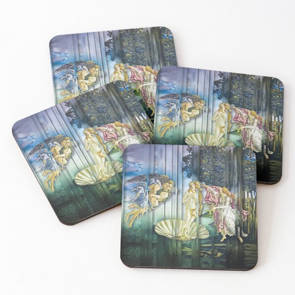 Item preview, Glitch Venus Renaissance Vaporwave Art designed and sold by stickeeyard.