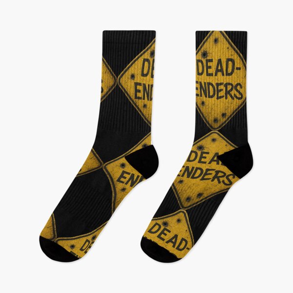 Item preview, Dead-Enders Logo – Bulletproof Road Sign Edition designed and sold by SpectacleU0814.
