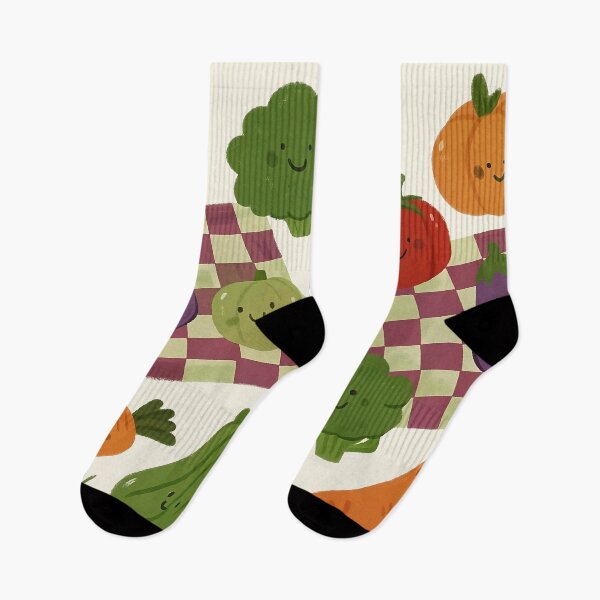 Item preview, Cottagecore Cute Veggie Picnic designed and sold by Napxcha.