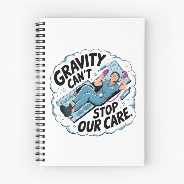 Item preview, Gravity Can’t Stop Our Care – Flight Nurse Air Medical designed and sold by CuteDesignables.