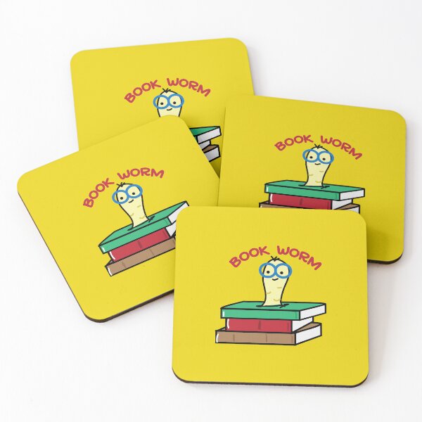 Item preview, Book worm cute designed and sold by fluffyfamcraft.