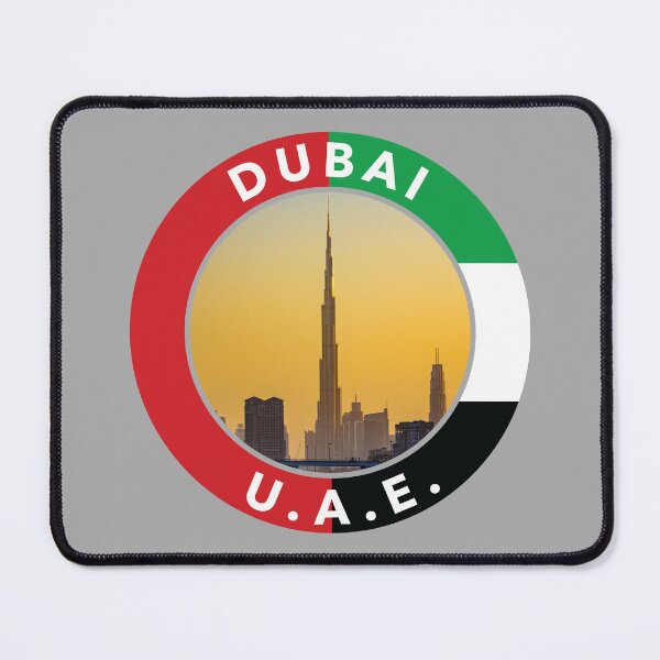 Item preview, Dubai, U.A.E. Round Emblem designed and sold by travelwitheric.