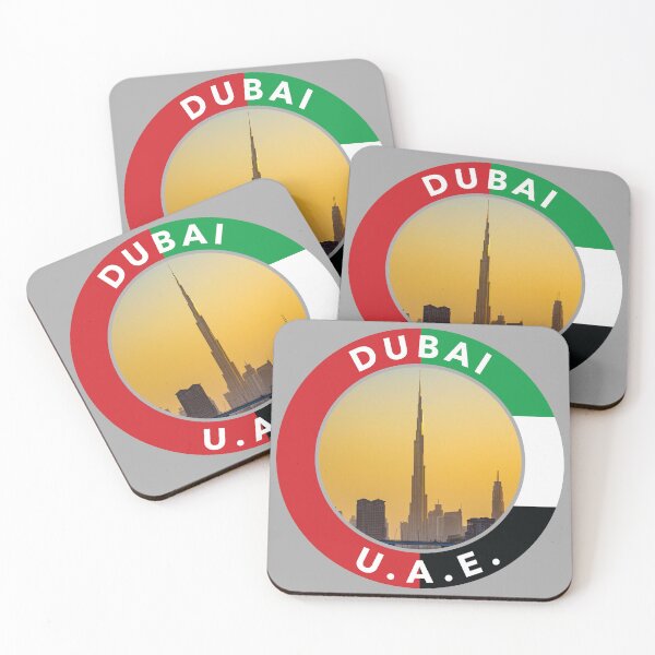 Item preview, Dubai, U.A.E. Round Emblem designed and sold by travelwitheric.