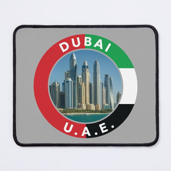 Item preview, Dubai, U.A.E. Round Emblem designed and sold by travelwitheric.