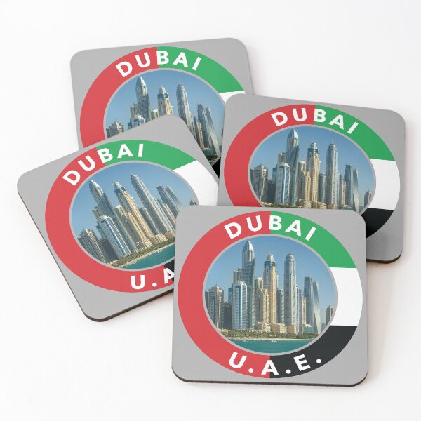 Item preview, Dubai, U.A.E. Round Emblem designed and sold by travelwitheric.