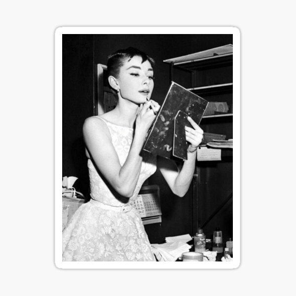 Item preview, Audrey Hepburn portrait designed and sold by KaterinaLog.